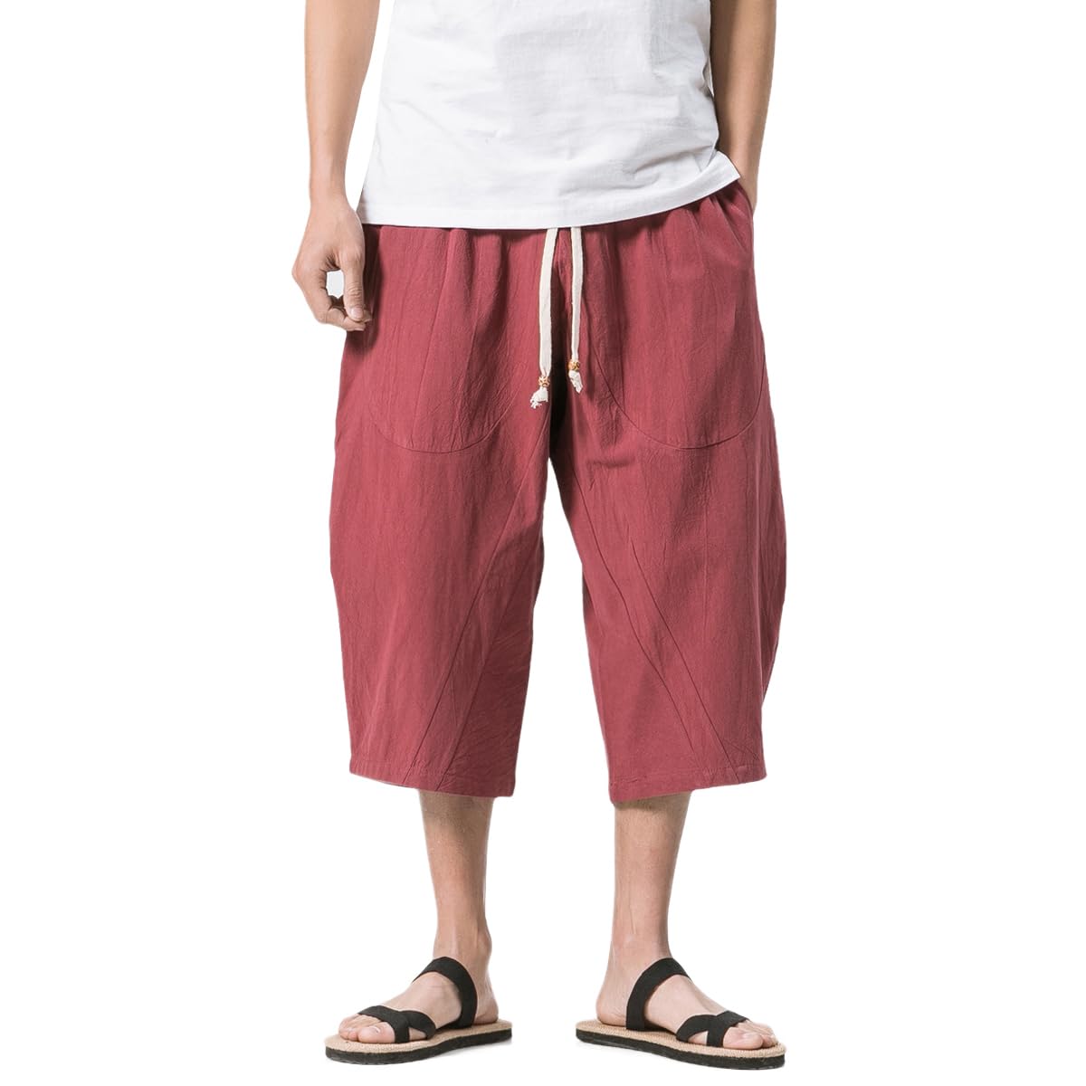 [YFFUSHI] ���륨��ѥ�� ��� �� �礭�������� �˽� ��ä��� M-5XL ̵��