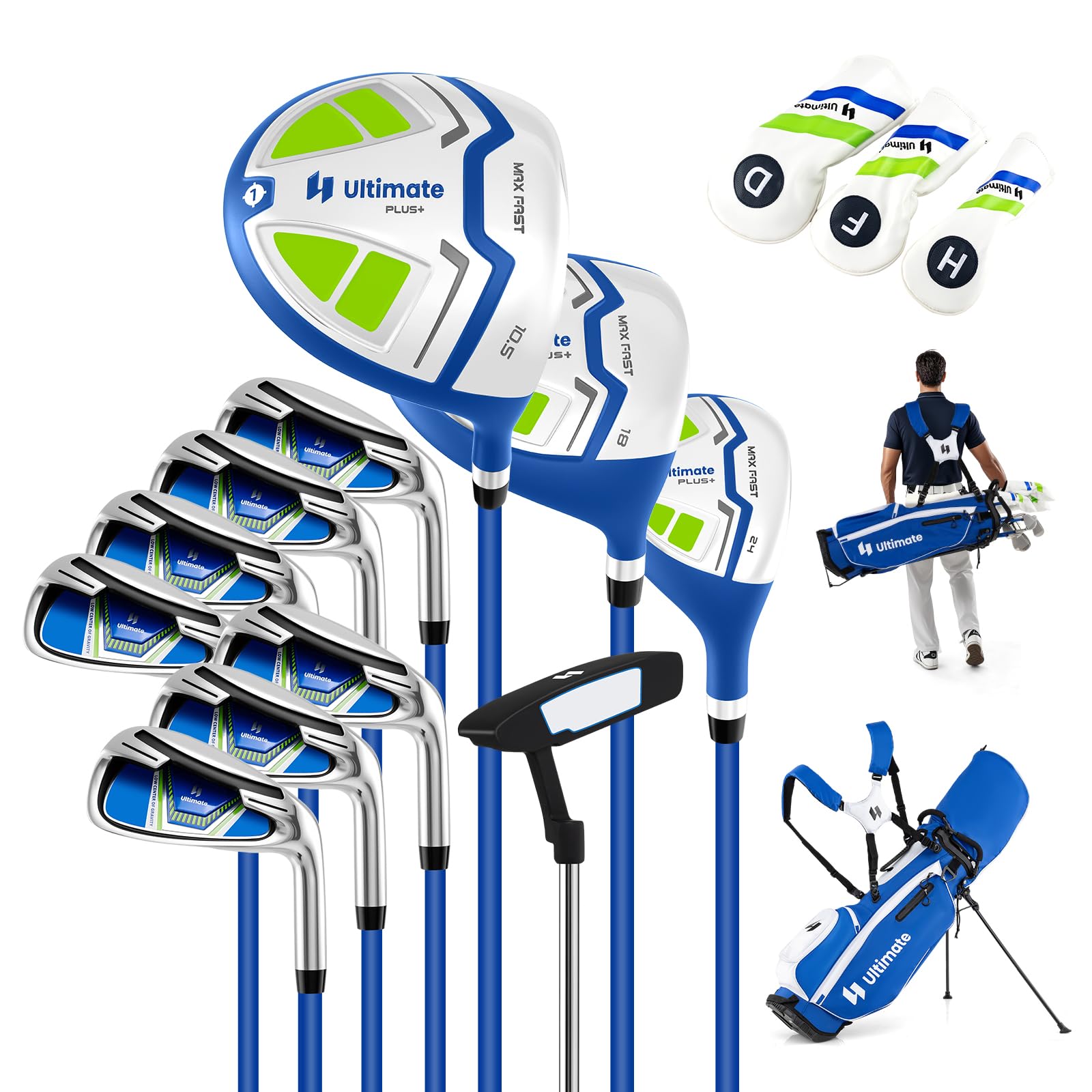 Giantex ե֥å  11 Rեå  ǥХåդ աɥСդ ֤ΥإåɥС3դ 鿴 ե...