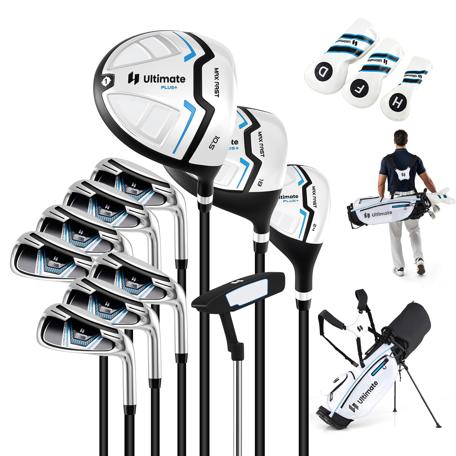 Giantex ե֥å  11 Rեå  ǥХåդ աɥСդ ֤ΥإåɥС3դ 鿴 ե...