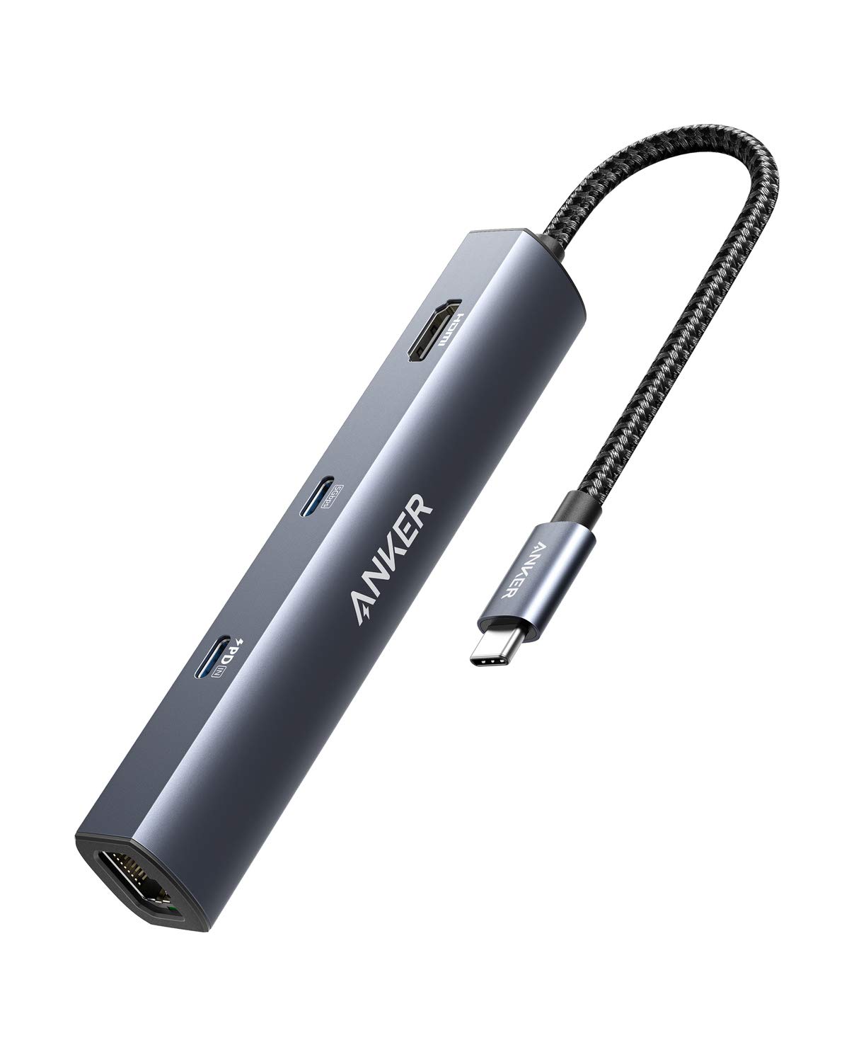 Anker PowerExpand 6-in-1 ͥå ϥ PD 65W USB-Cݡ 4K HDMIݡ 1Gbps...