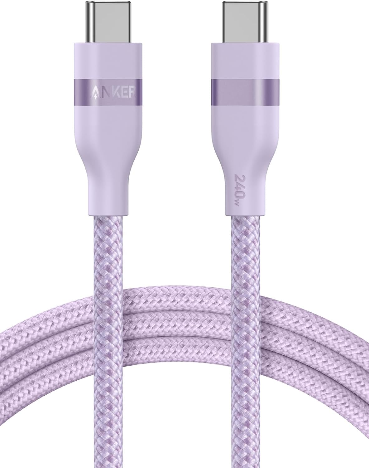 Anker USB-C & USB-C ֥ (1.8m, 240W, ѵץʥ) USB PDб MacBook Pro iP...