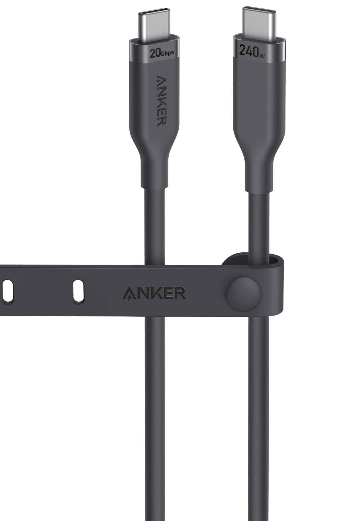 Anker USB-C  USB-C ֥ (240W, 20Gbps, եɥ꡼) 0.9m ʣ̽ ® ®...