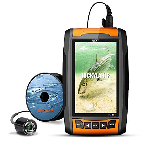 Rakuten - LUCKYLAKER 水中カメラ 魚群探知機 ポータブル 魚探 ぎょたん探知機 魚群探知機 ワカサギ バス 釣り