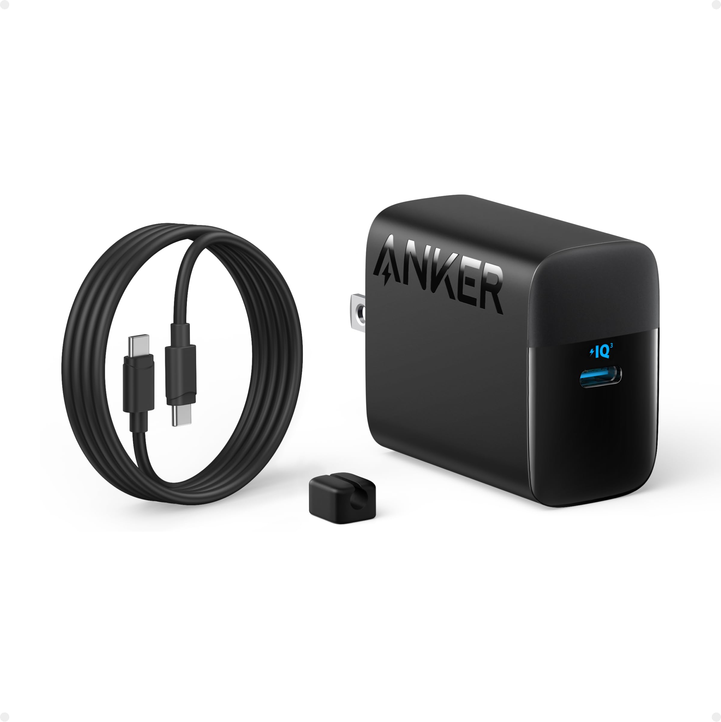 Anker Charger (45W) with USB-C & USB-C ֥ ֥å USB PDб/PSEѴŬ/P...