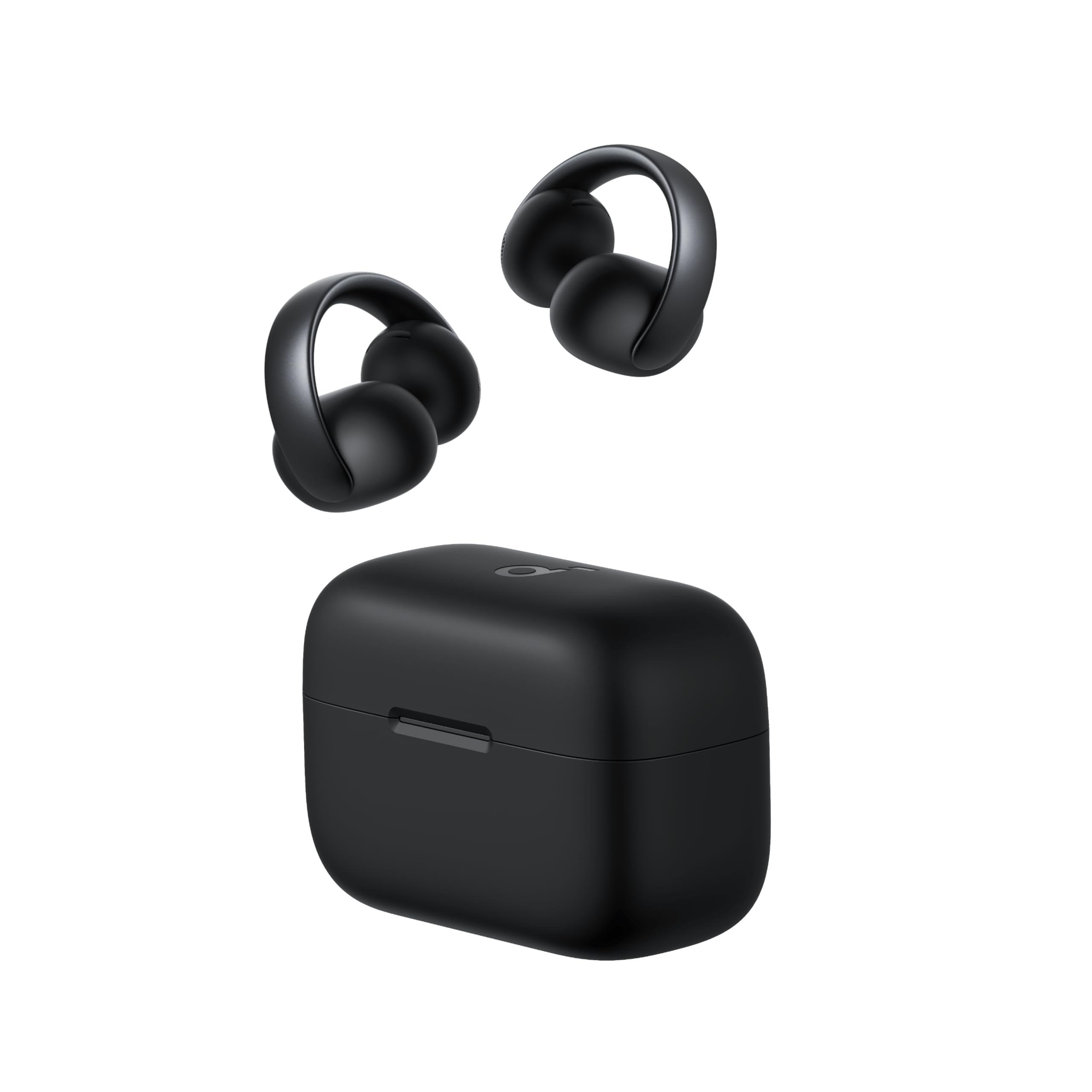 Anker Soundcore AeroClip（Bluetooth 5.4）【オープンイヤー型ワイヤレスイヤホン/イヤーカフ/ IPX4防水規格/ 最大32時間再生 / マルチポイント接続】ミッドナイトブラック