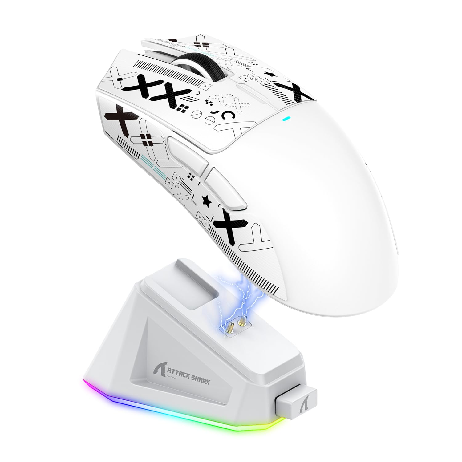 ATTACK SHARK X11 ߥ󥰥ޥ 磻쥹 ̵ 2.4g/Bluetooth/USB-C Ķ63g 22000DP...