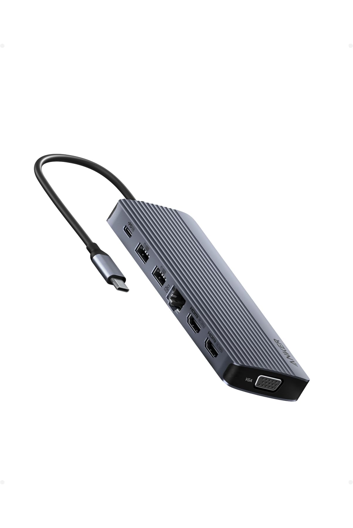 Anker USB-C ϥ (14-in-1, Triple Display) 4K(60Hz) HDMI 1080p VGA 100W ...