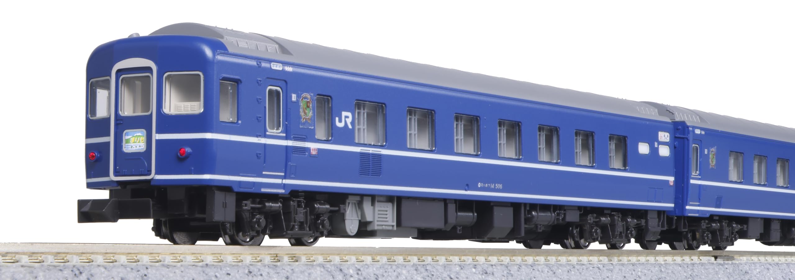KATO HOゲージ 14系 客車 4両セット Japanese Model Trains - KATO HO GAUGE 1:80 Scale 14series