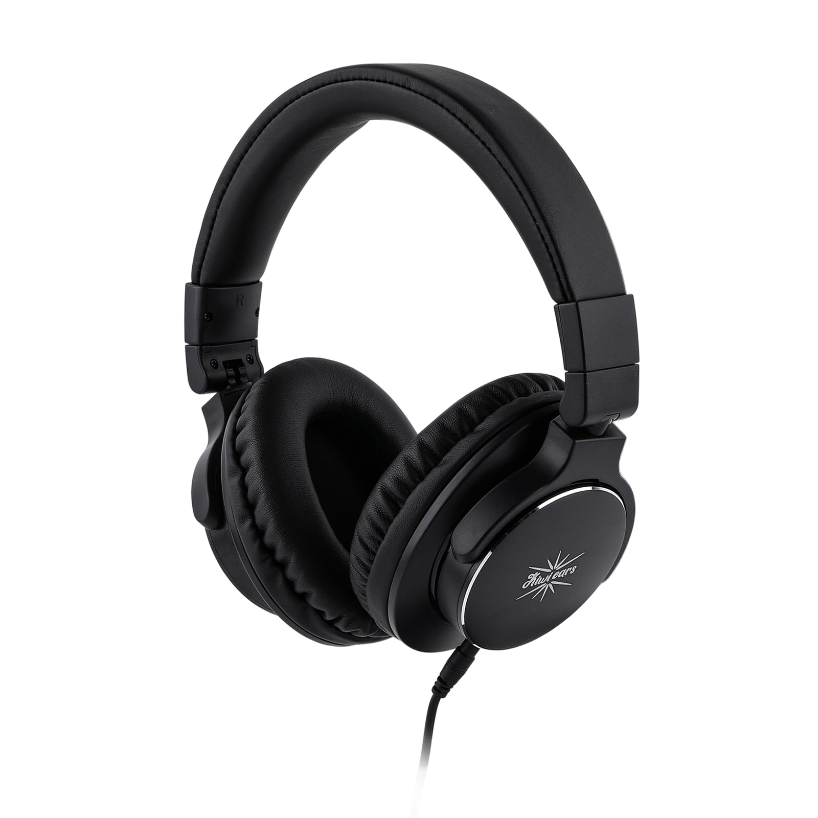 Rakuten - Linsoul Kiwi Ears Division大型40mmダイナミック振動板が搭載するハイエンドHiFi防音有線ヘッドホン ノイズキャンセリングと人間工学に基づく設計 3.5mmステレオプラグのケーブルと6.3mmアダプターが付属 柔らかいヴィーガン