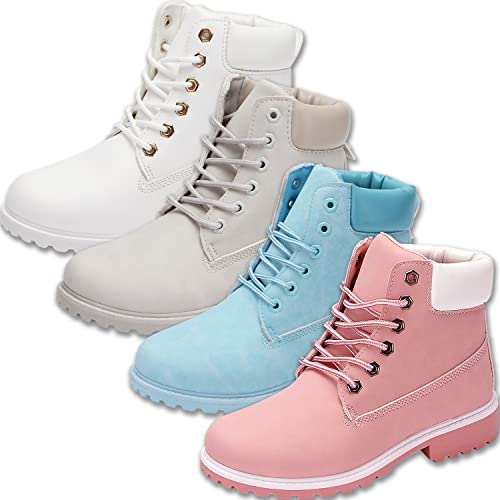 楽天SelectSHOP 岐阜 楽天市場店[EnergyPower] レディース PUレザーショートブーツ ふわもこ起毛インナー 超軽量 あたたか 秋冬 防寒 抗菌 滑りにくいラバーソール アウトドアシューズ ウォーキングシューズ カジュアル トレッキングシューズ ワークブーツ 通学 通勤 厚底