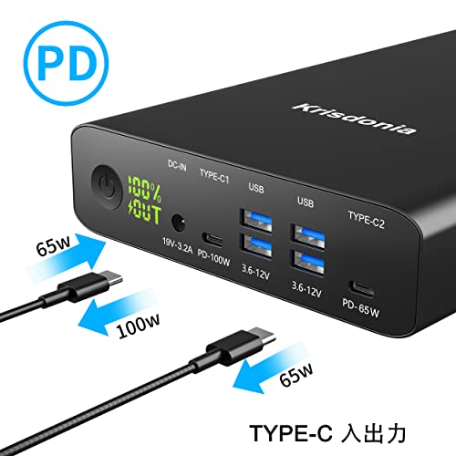 楽天市場】krisdonia 60000mahの通販