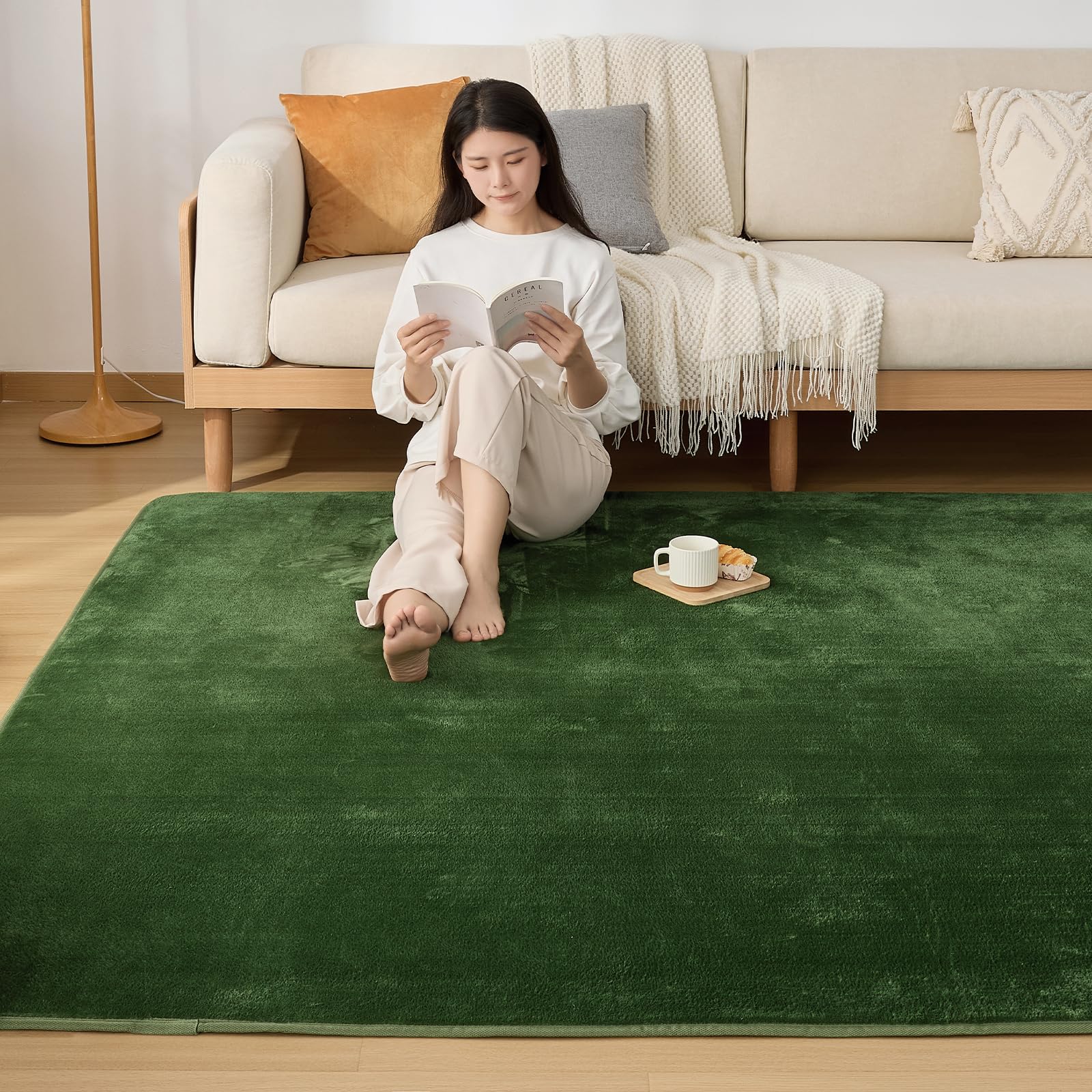 Sun Deco �饰 �����ڥå� ����15mm ��ȿȯ �饰�ޥå� 200x300cm ��4.5�� ��� ���ߤ��� �ɲ� �ɥ��� ���� �ɽ� ��ӥ󥰥ޥå�...