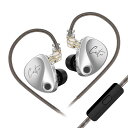 LINSOUL KZ Castorチューニング調整可能なデュアルドライバーのイヤフォン その強力さで、HIFI業界のすべてのフラッグシップ製品に挑戦 リケーブル可能のデザイン 3Dプリンターされたシェル カナル型 密閉型 サウンドスタイルが調整可能 人間工