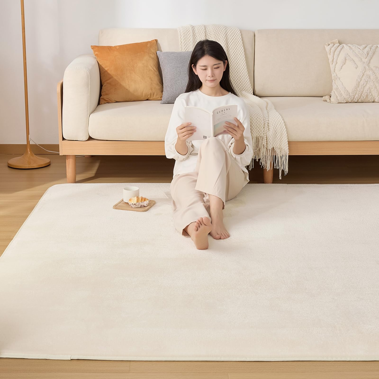 Sun Deco �饰 �����ڥå� ����15mm ��ȿȯ �饰�ޥå� 185��185cm ��2�� ��� ���ߤ��� �ɲ� �ɥ��� ���� �ɽ� ��ӥ󥰥ޥå� ��...