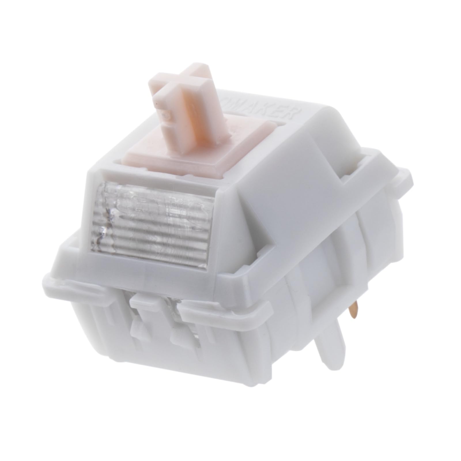 EPOMAKERCreamMarble47gfメカニカルキースイッチゲーミングキーボード用35PCSリニアスイッチ5ピン工場潤滑済みクリーミーな軸滑らかな打鍵感メカニカルキーボード用MXキーキャップ互換