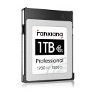 fanxiang CFexpress TypeB 1TB カード PCle Gen3x2 NVMe1.4 最大読込速度1700MB/s typeb メモリーカード 8K プログレード TLC 3D NANDフラッシュ技術 超高速/エラー訂正/データ保護機能