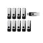 RAOYI USBメモリ4GB USB2.0 10個セット フラッシュドライブ 回転式 まとめ買い 業務用 メモリスティッ..