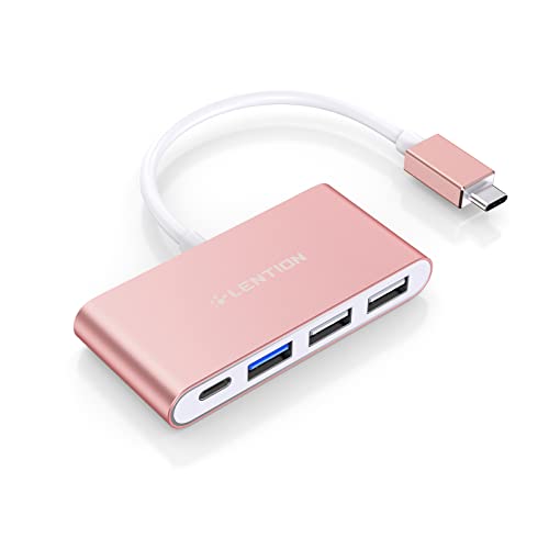 LENTION 4-in-1 USB-Cϥ C USB 3.0 USB 2.0 2020-2016 MacBook Pro 13/1...