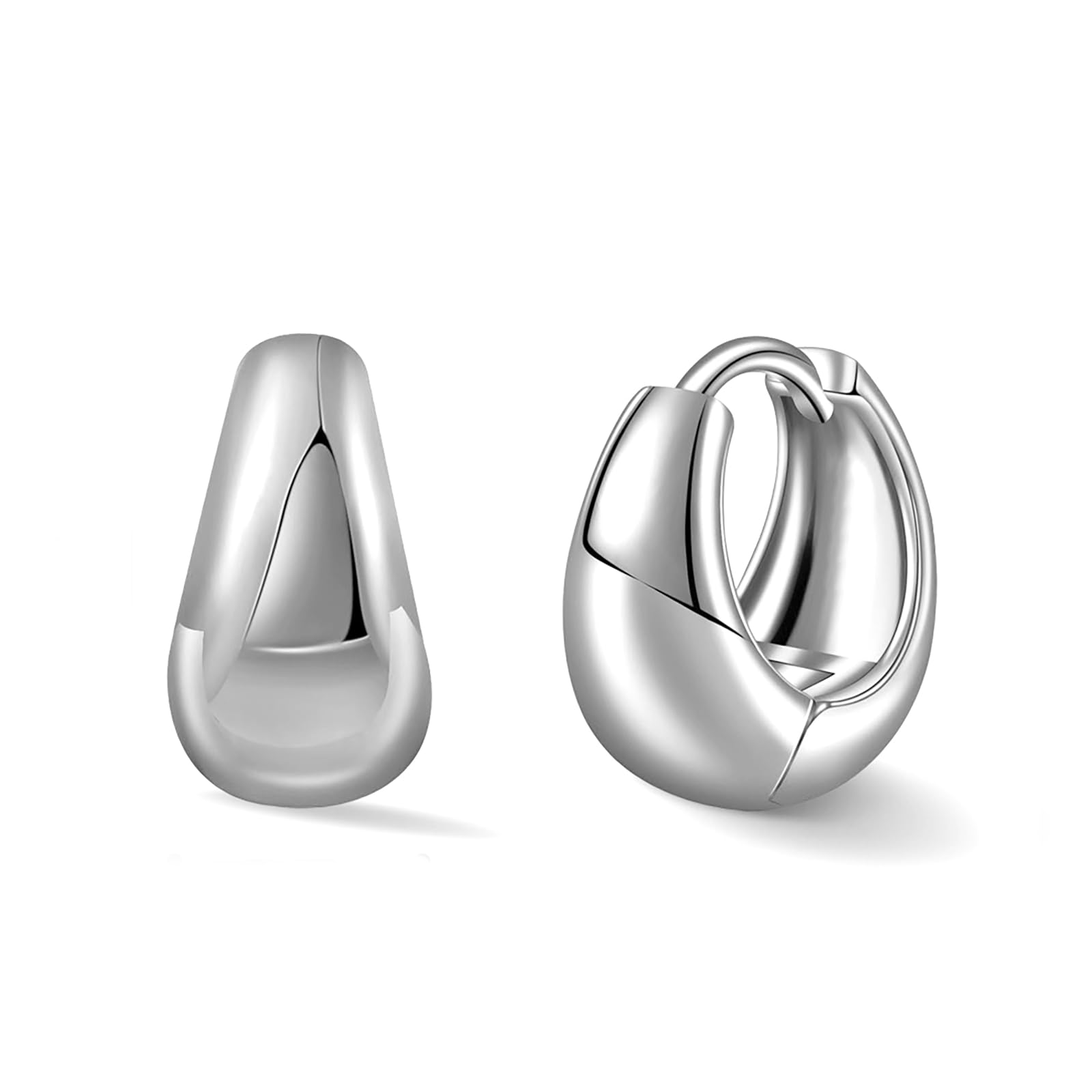 Free bird フープ ピアス レディース シンプル リング ピアス 金属アレルギー対応 両耳 ミニ 小さめ おしゃれ オフィス 女性 母の日 母の日のプレ...