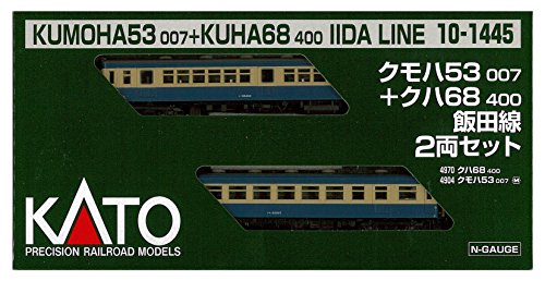 KATO Nゲージ クモハ53007+クハ68400 飯田線 2両セット 10-1445 鉄道模型 電車