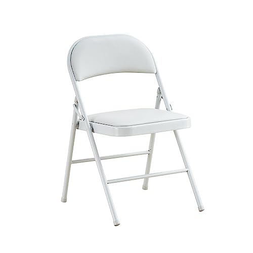 KAIHAOWIN パイプ椅子 折りたたみ椅子 ミーティングチェア 会議椅子 折りたたみチェア リビングチェア ..