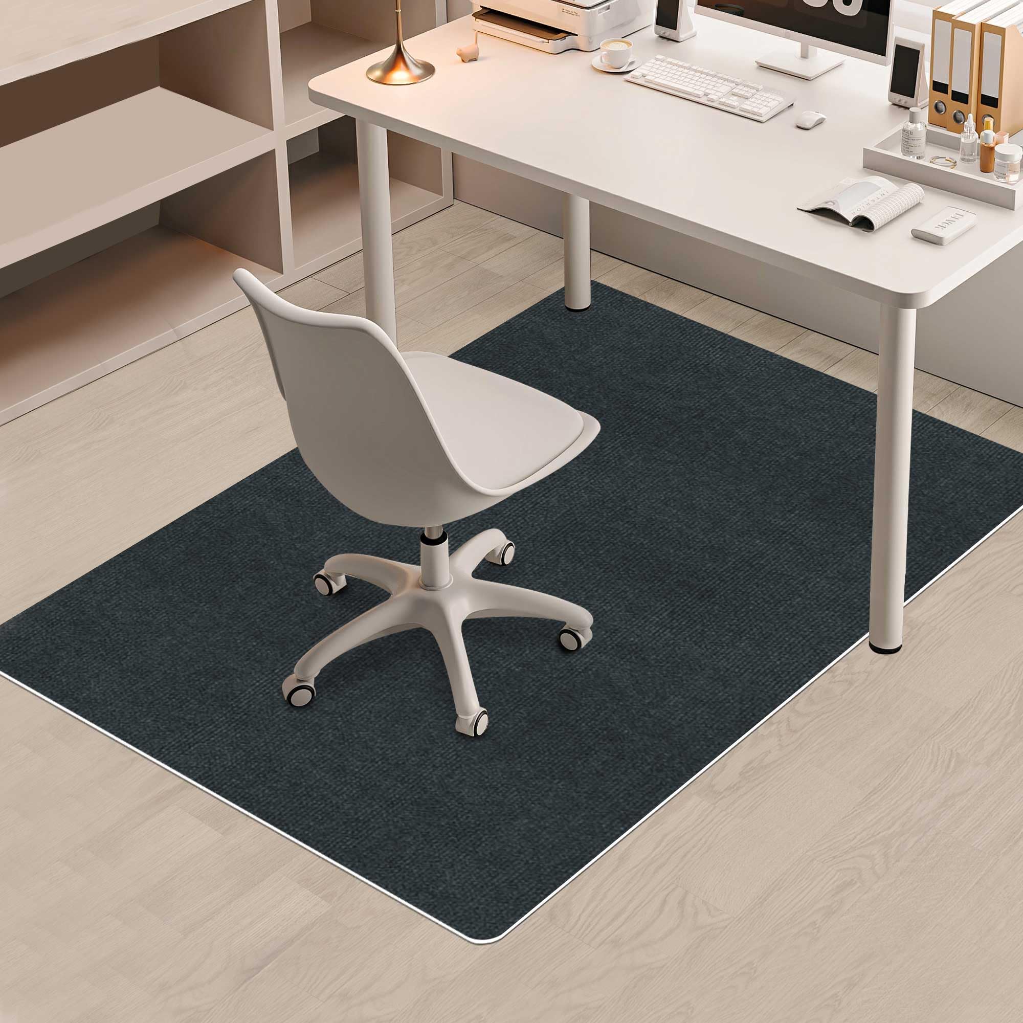 【 限定ブランド】チェアマット YIDIHO いすマット 140×100cm 厚さ4mm 滑り止め 床保護マット フロアマット クッション 防音 TPRマット 吸音防音マット 床暖房対応セルフ粘着 丸洗い可能騒音対策 床の傷防止カーペット ゲーミングチェア