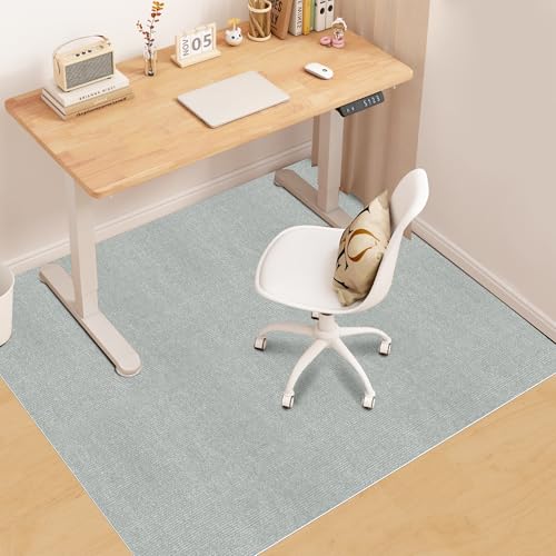 【 限定ブランド】チェアマット YIDIHO いすマット 160×140cm 厚さ4mm 滑り止め 床保護マット フロアマット クッション 防音 TPRマット 吸音防音マット 床暖房対応セルフ粘着 丸洗い可能騒音対策 床の傷防止カーペット ゲーミングチェア