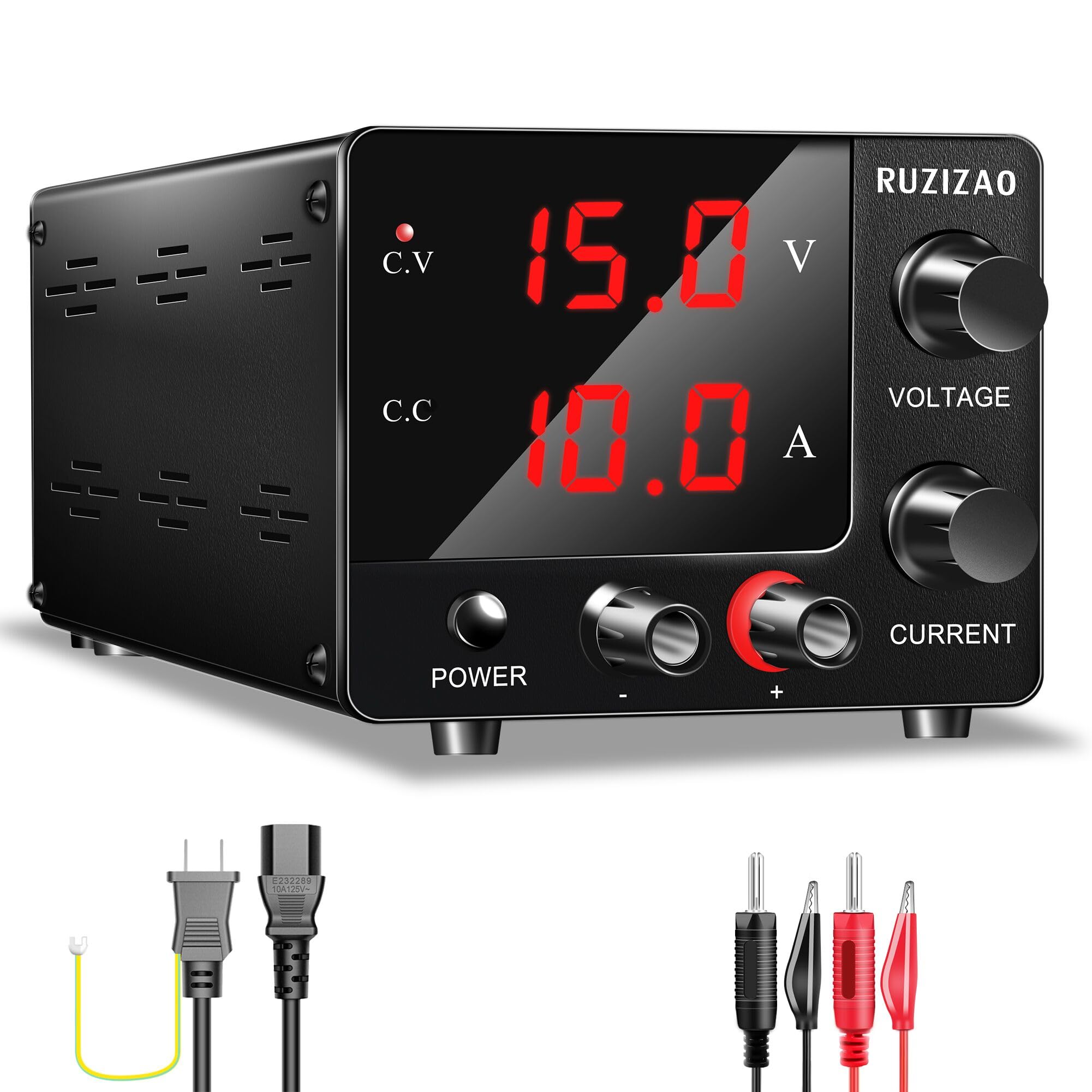 安定化電源 30V 10A 300W 実験室用直流電源 バッテリー充電用 可MR Amazon | LOGNWEI 安定化電源30V 10A スイッチング電源 直流安定化電源