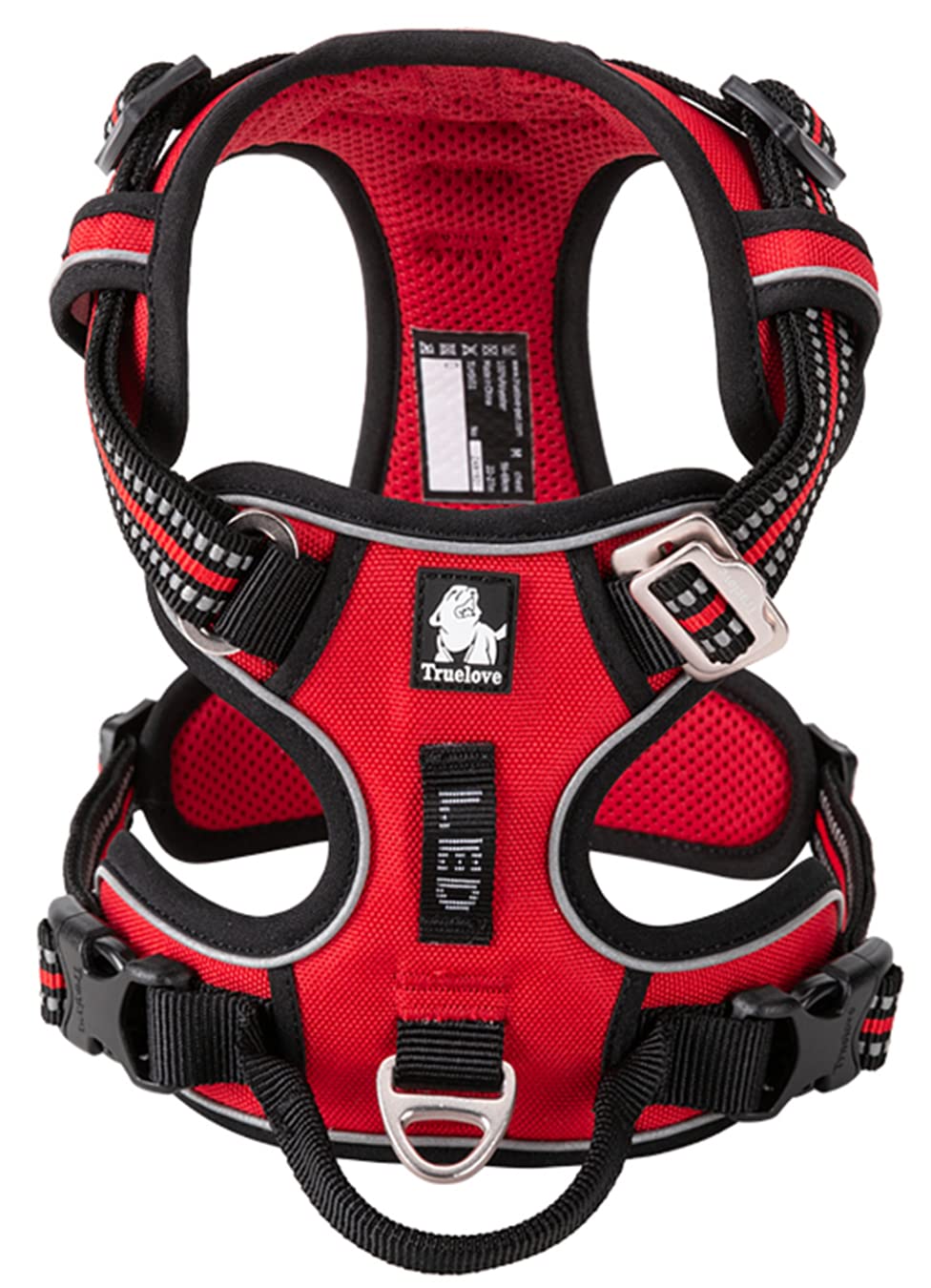 Rakuten - cocomall 2020新型 犬用ハーネス 犬用胴輪 ドッグ ペット用品 ハーネス 3M反射材料 訓練 ナイロン製 小型犬、中型犬、大型犬に向け 通気性 調節可能 (XS, レッド)