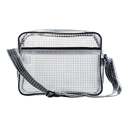 NOTAG エンジニアバッグ ショルダー 静電気防止 クリーンバッグ 透明 大きめ メッシュ 工具バッグ クリ..