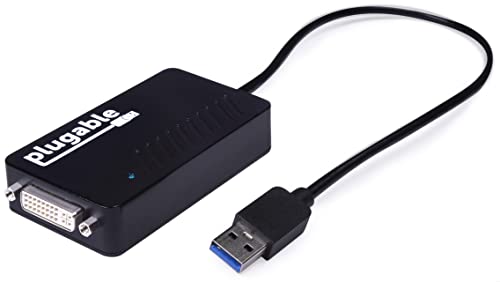 Plugable USBディスプレイアダプタ USB3.0 VGA/DVI/HDMI 変換アダプタ 1080p 対応 USBグラフィック変換 DisplayLink チップ