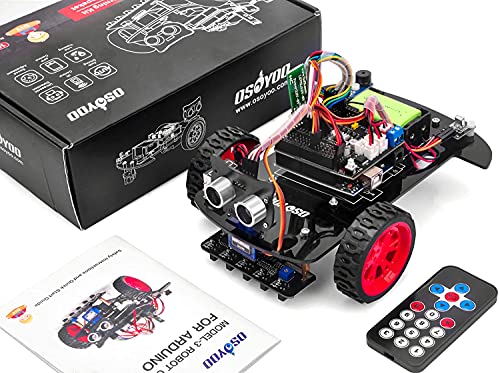 OSOYOO2�� ��ư ���ޡ��� ���ܥåȥ��� �������������å� Arduino�ߴ��� UNO R3 �ץ��������� 2WD Smart Robot Car Ki...