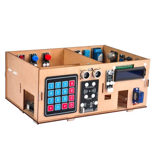 OSOYOO Arduino用 MEGA2560 IoT学習 スマートホームキット|モノのインターネット、建物の力学構造、電..