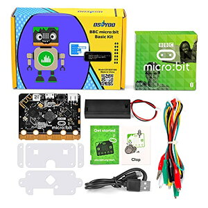 OSOYOO BBC micro:bit(マイクロビット) 初心者向け プログラム・STEM学習 基本キット V2基板