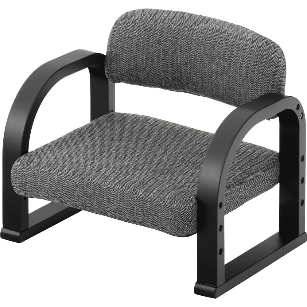 武田コーポレーション 【座椅子・いす・肘掛け・腰掛け】 やすらぎ座椅子 GRY A8-YZ45A2GRY 54×45×45