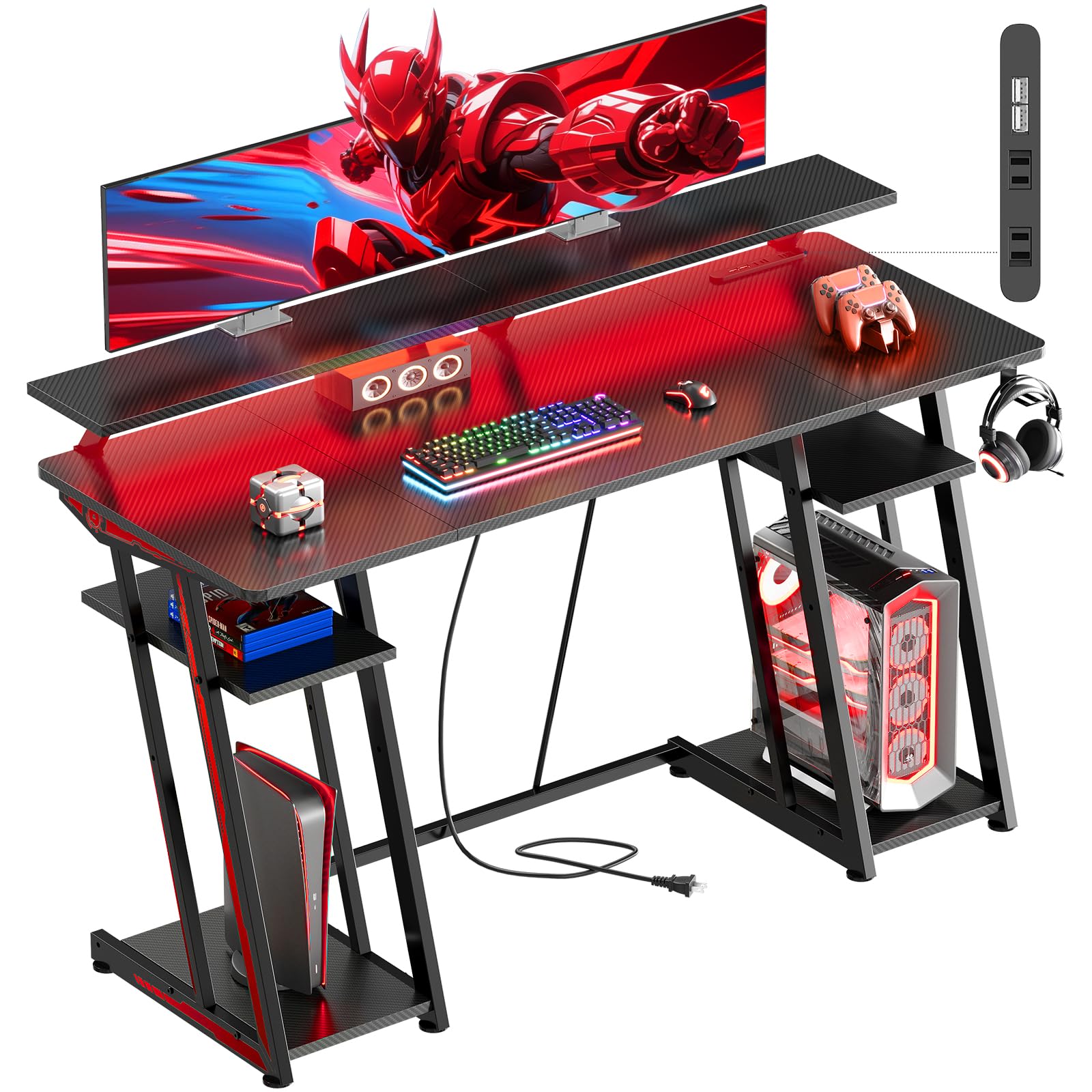 YeTom LEDߥ󥰥ǥ 135cm RGB ʥڡ ѥǥ Ǽդ ǥ奢˥б Zե졼 ...
