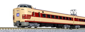 KATO Nゲージ 381系 国鉄色リバイバルやくも 6両セット 【特別企画品】 10-1780 鉄道模型 電車 付属品行先表示シール、トレインマーク用ドライバー