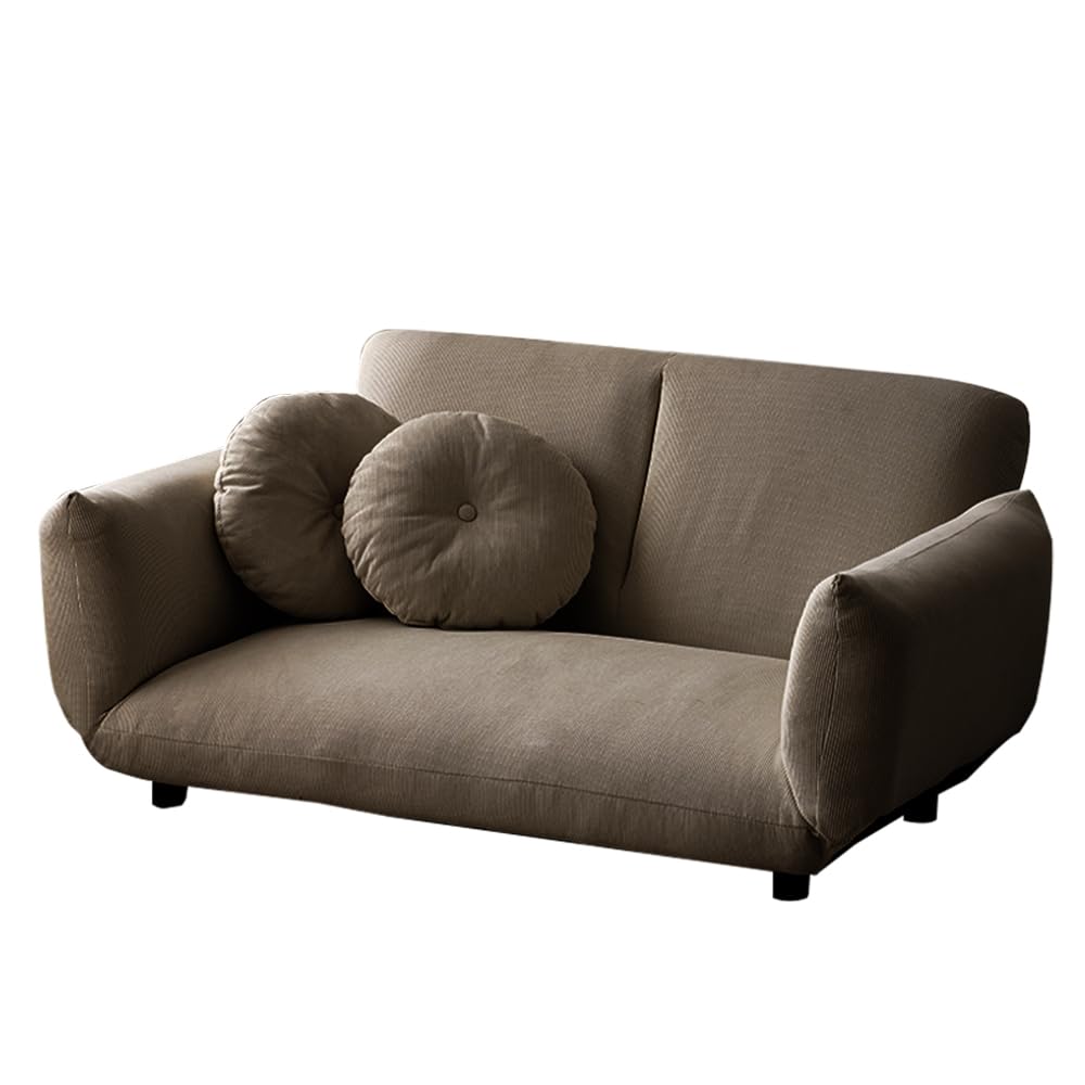 オーエスジェイ(OSJ) ソファーベッド ソファー 2人掛け ローソファ リクライニング クッション2個付き ..