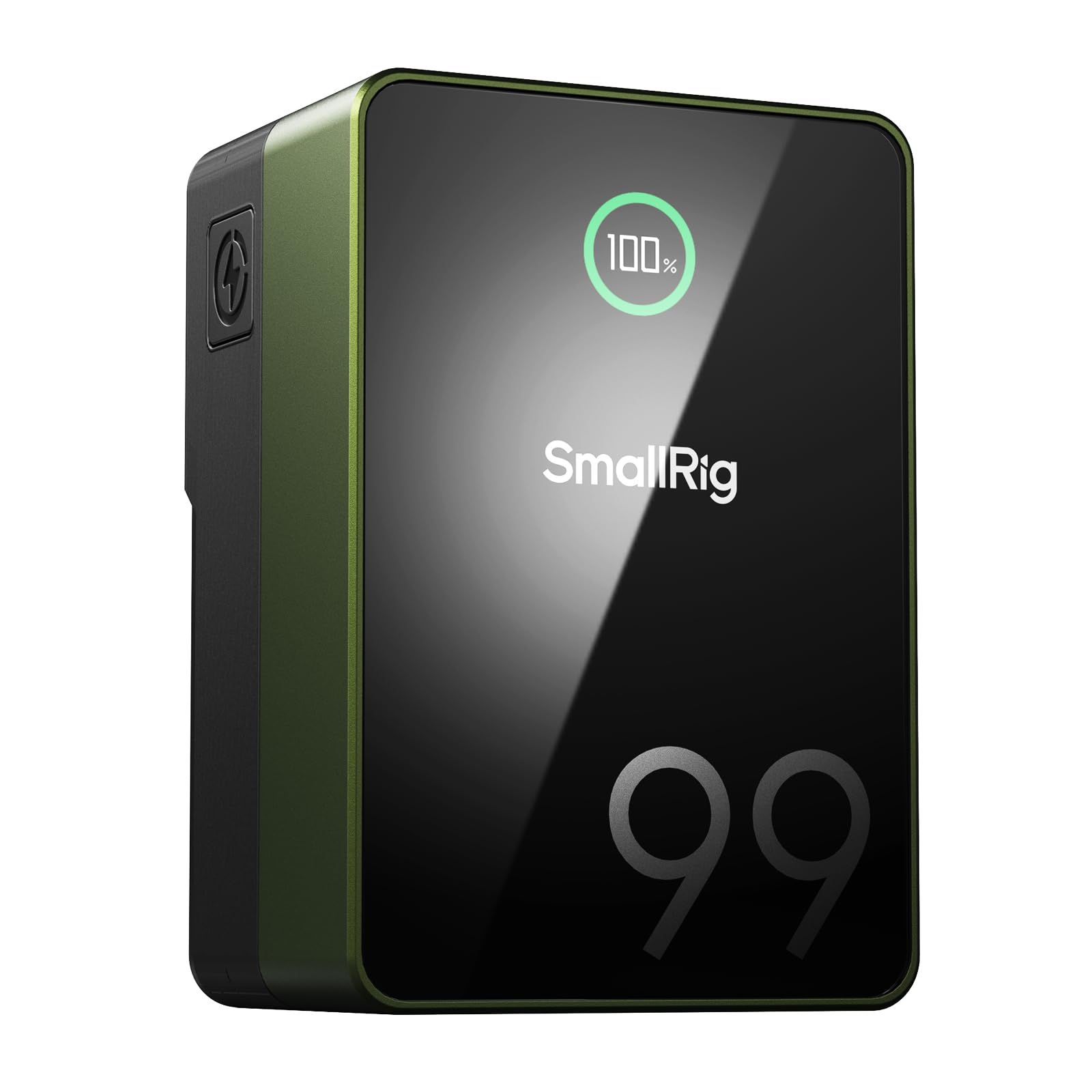 楽天SelectSHOP 岐阜 楽天市場店SmallRig VB99 Pro Vマウントバッテリー 6700mAh 99Wh 14.8V 100W PD 急速充電器対応 D-TAP デュアルUSB C デュアルDCポートUSB-A カメラ カムコーダー モニター用 映画製作者用 スモールリグ （緑