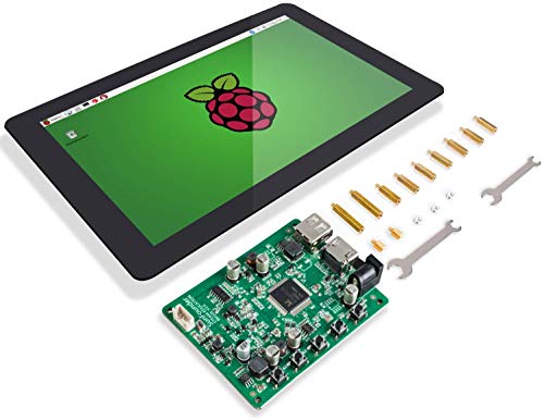 SunFounder Raspberry Pi 10.1"HDMI 1280x800 IPS LCDタッチスクリーンモニター・Raspberry Pi 4,400,3B+,3B, 2B,1B+, LattePanda, and PCに適用