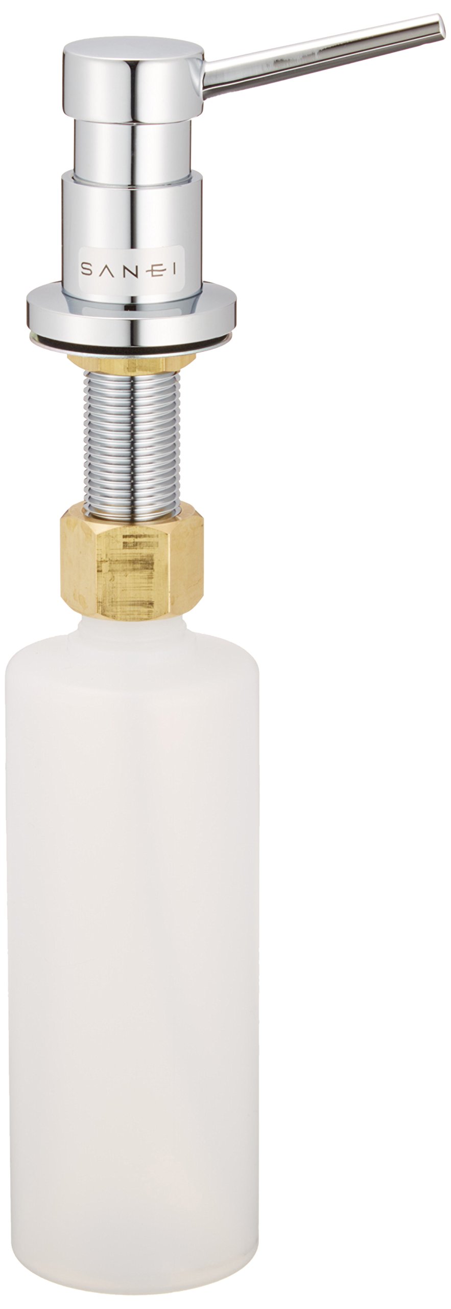 SANEI ソープディスペンサー プッシュ式 洗面台取り付け 300cc W170