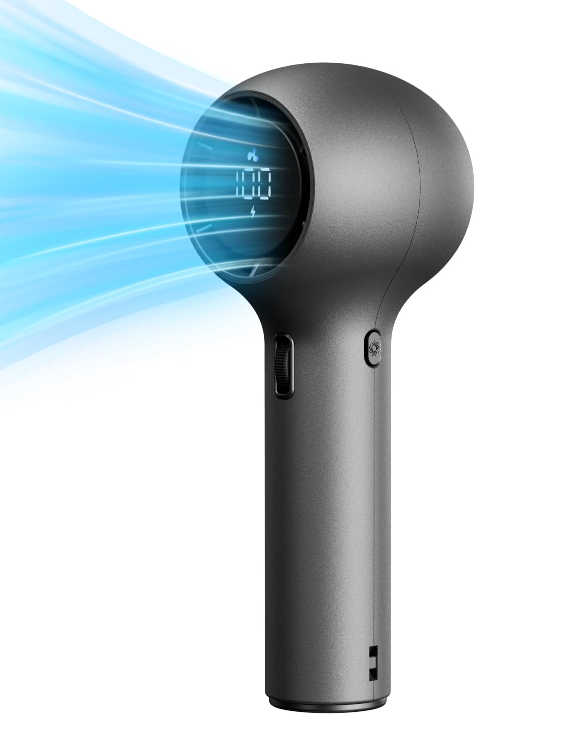 Tindon ハンディファン【2024新モデル・超強風・最大100段階風量調節】 携帯扇風機 手持ち扇風機 1-100..