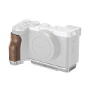 SmallRig Sony対応 Alpha 7C II/Alpha 7CR対応 木製L型ハンドル カメラ用グリップ 4796