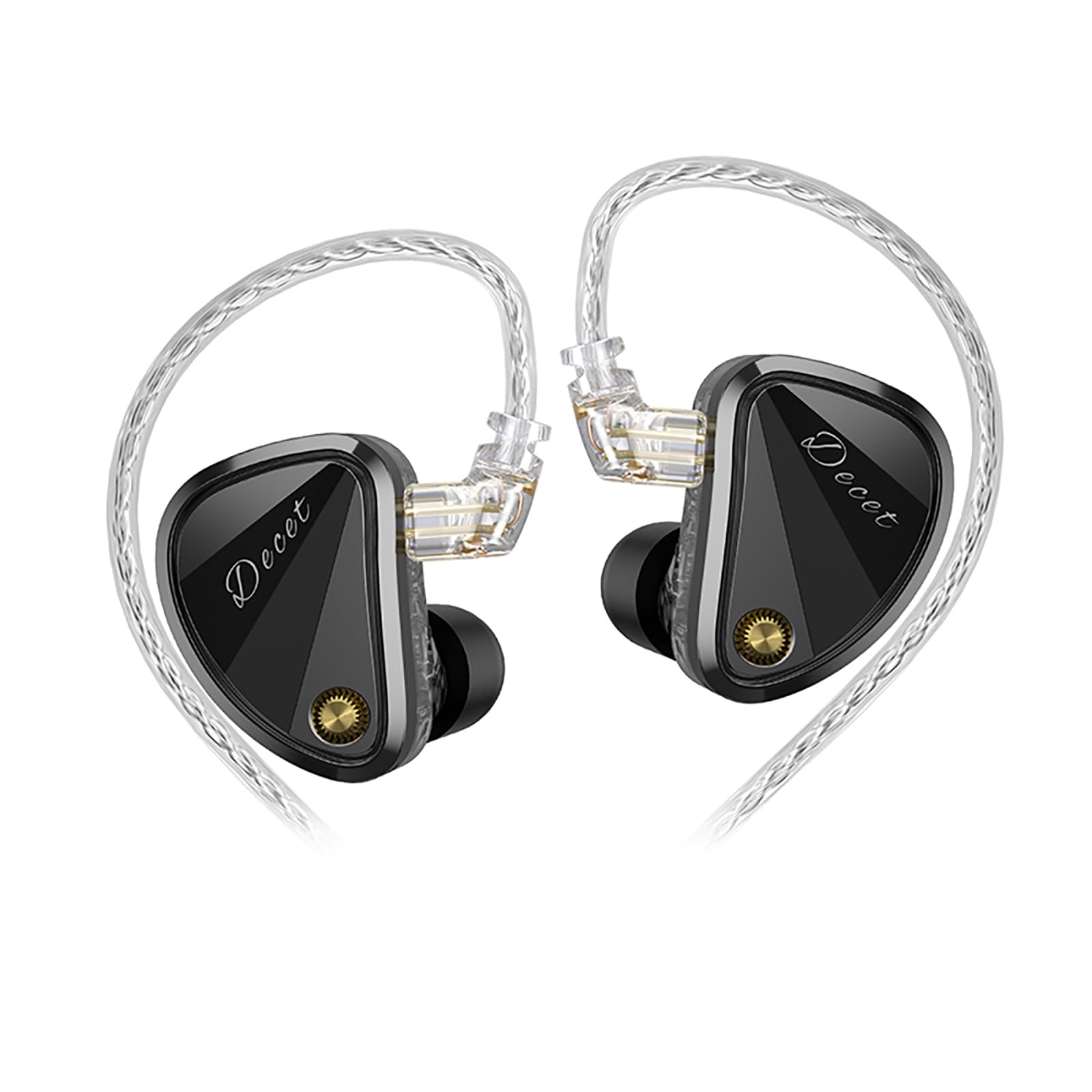 Linsoul KZ Decet革新的な10ドライバー配列ダイナミック型インイヤーモニター 想像を絶する広大なサウンドステージ体験をお届け 両面10ドライバー音響ハードウェア構成 より広いサウンドステージ性能 精密電子クロスオーバー技術 基準レベルにカスタ