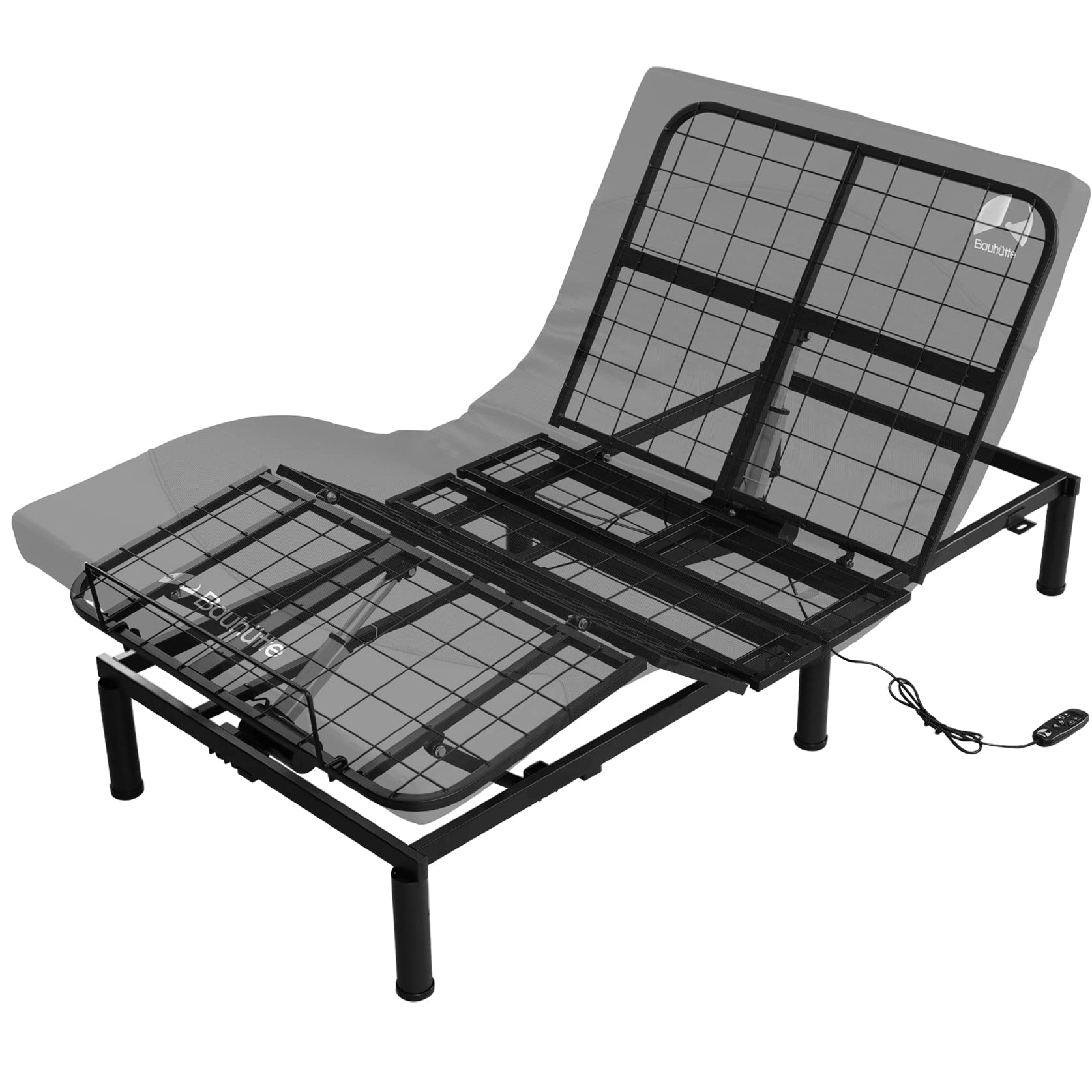 Bauhutte ( バウヒュッテ ) 電動ゲーミングベッド BGB-100FA-BK シングル 2モーター式のサムネイル