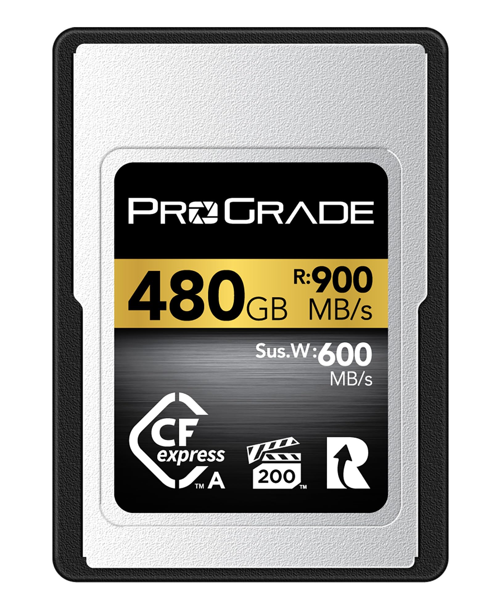 ProGrade Digital CFexpress 2.0 Type A GOLD 480GB メモリーカード (最大読込900MB/s 最大書込800MB/s VPG200) プログレードデジタル 正規輸入品