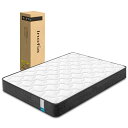 Inofia マットレス セミダブル 高反発マットレス 極厚22CM ベッドマットレス ポケットコイル 体圧分散 通気性 圧縮梱包 並行配列 高密度ウレタン 底付き感無し 防臭 持ち運び便利