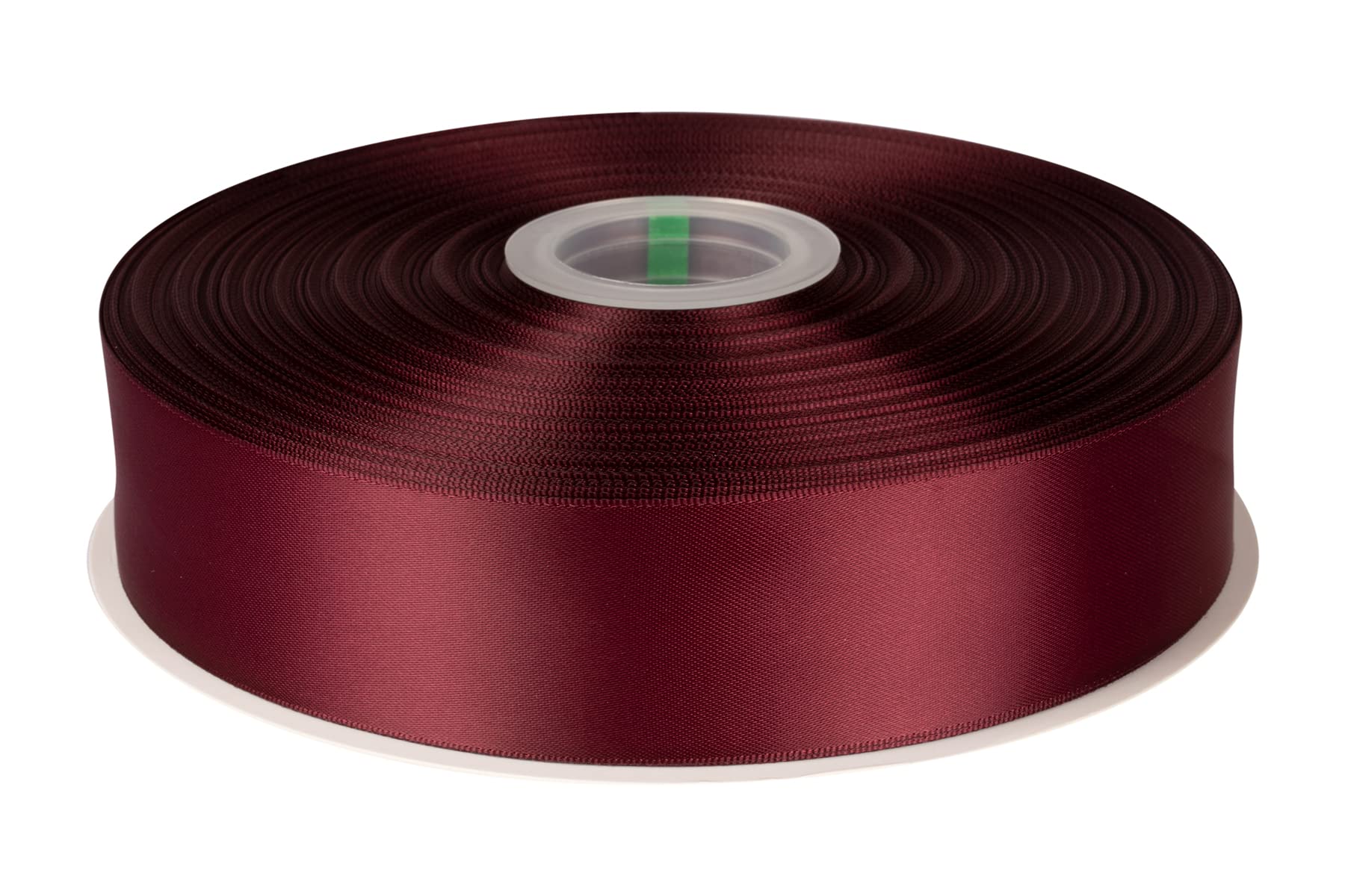 Fondersy シルキー 両面サテンリボン 横長38mm 縦長91M 花束 ギフト ラッピング #バーガンディ