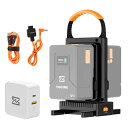 ZGCINE VM-C2 デュアル充電器キット V マウント V ロック バッテリー用、USB-C PD100W 電源付き、Smallrig Neewer Fxlion コアすべての V マウント バッテリー充電にも対応