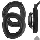 Geekria イヤーパッド Elite 互換性 パッド ゼンハイザー Sennheiser HD800 ヘッドホンに対応 パッド イヤー/イヤーカップ (シープスキン/ブラック)